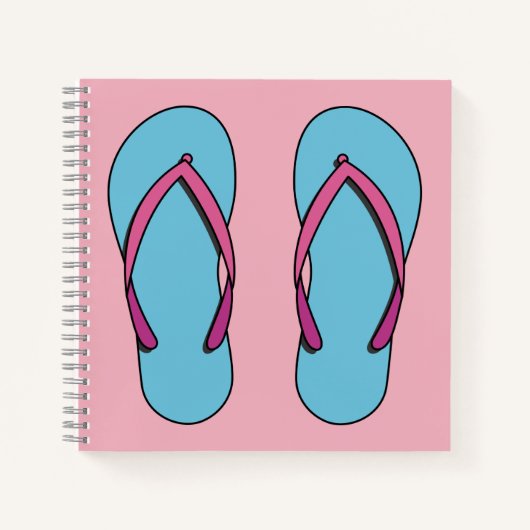 Carnet Flip Flops de plage (Devant)
