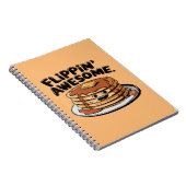 Carnet Flippin' Awesome Pancake Stack Drôle Petit Déjeune (Côté Droit)