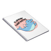 Carnet Flippin Fantastic Funky Dolphin Pun (Côté Droit)