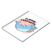 Carnet Flippin Fantastic Funky Dolphin Pun (Côté gauche)