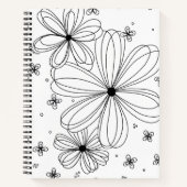 Carnet Floating Petals – Spiral Notebook  (Devant)