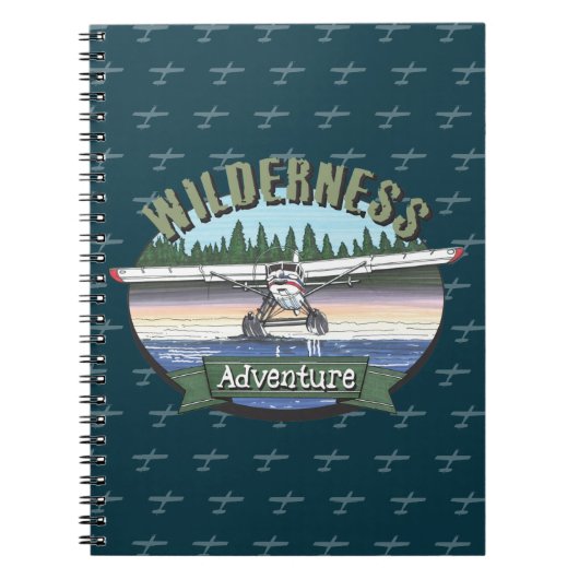 Carnet Floatplane Aviation Wilderness Adventure (Devant)