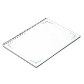 Carnet Flocon de Neige (Côté gauche)