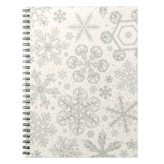 Carnet Flocon de neige (Devant)