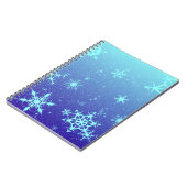 Carnet Flocons de neige (Côté gauche)