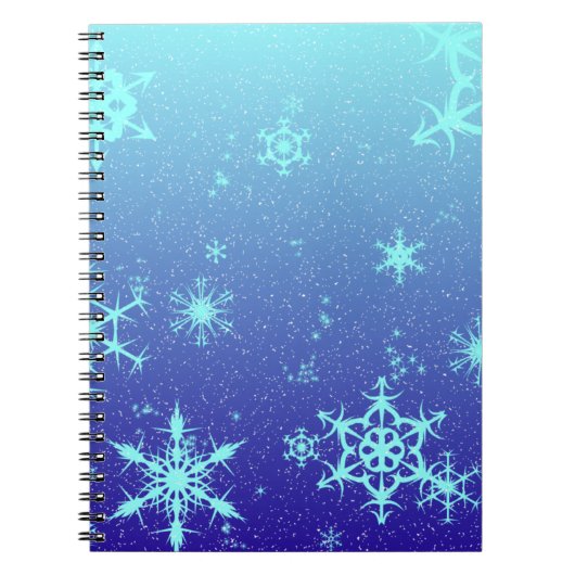 Carnet Flocons de neige (Devant)