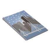 Carnet Flocons de neige de Boston (Côté Droit)