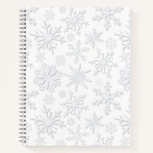 Carnet Flocons de neige Frost & Flourish – Glace