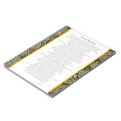 Carnet Floraison Celtique (Côté gauche)