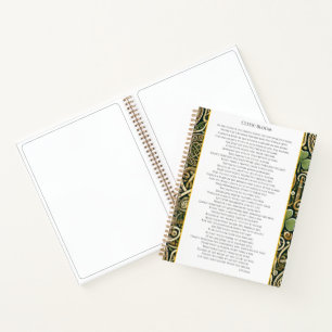 Carnet Floraison Celtique