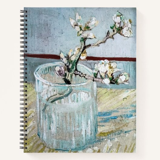 Carnet Floraison d'amandier de Van Gogh (Devant)