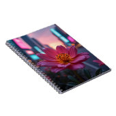 Carnet Floraison Moderne du Lever du Soleil (Côté Droit)