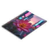 Carnet Floraison Moderne du Lever du Soleil (Côté gauche)