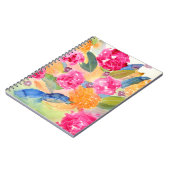 Carnet floral (Côté gauche)
