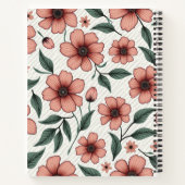 Carnet floral (Dos)