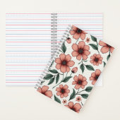 Carnet floral (À l'intérieur)