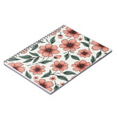 Carnet floral (Côté gauche)