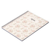 Carnet floral (Côté gauche)