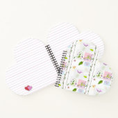 Carnet floral à spirale (Intérieur)