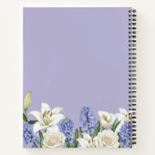 Carnet floral à spirale (Dos)