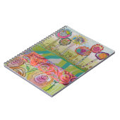 Carnet Floral Abstrait (Côté gauche)