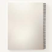 Carnet Floral and Pearl Embellishments Notebook (Dos)