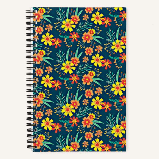 Carnet Floral Arrière - plan Belle conception-46566 (Recto)