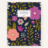 Carnet Floral Automne (Devant)