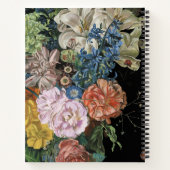 Carnet Floral baroque - Bouquet (Dos)