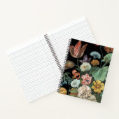 Carnet Floral baroque - Bouquet de fleurs (Intérieur)