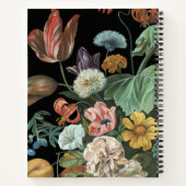 Carnet Floral baroque - Bouquet de fleurs (Dos)