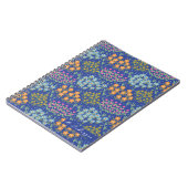 Carnet Floral Bed Blue (Côté gauche)
