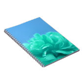 Carnet Floral bleu-vert coloré (Côté Droit)