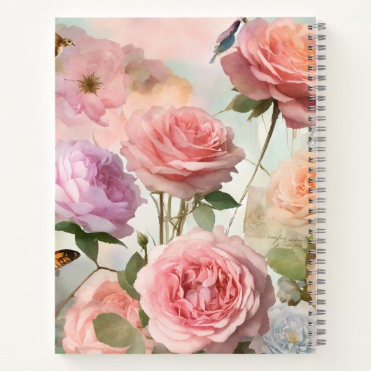 Carnet Floral Bliss (Dos)