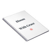 Carnet Floral « Bloom With Grace » (Côté Droit)