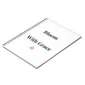 Carnet Floral « Bloom With Grace » (Côté gauche)