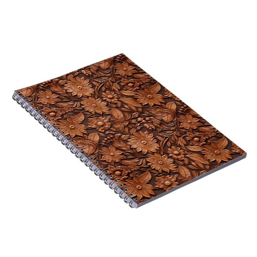 Carnet Floral Boho Brown (Côté Droit)