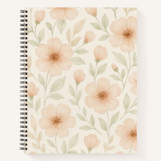Carnet Floral & Botanical Notebook (Devant)