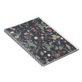 Carnet floral botanique élégant (Côté Droit)