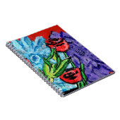 Carnet Floral Bouquet Spiral Photo Notebook (Côté Droit)