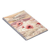 Carnet Floral Bourgogne (Côté Droit)