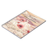 Carnet Floral Bourgogne (Côté gauche)