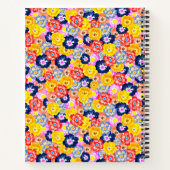 Carnet Floral burst (Dos)