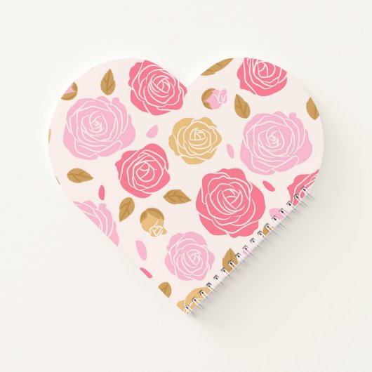 Carnet Floral carnet-Coeur (Dos)