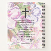 Carnet Floral Celebration of Life Funeral Guest Book (Dos)