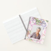 Carnet Floral Celebration of Life Funeral Guest Book (Intérieur)