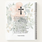 Carnet Floral Celebration of Life Funeral Guest Book (Dos)