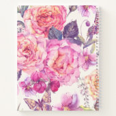 Carnet Floral Celebration of Life Funeral Guest Book (Dos)