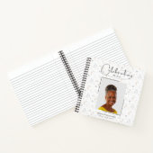 Carnet Floral Celebration of Life Funeral Guest Book (Intérieur)