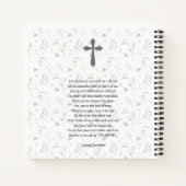 Carnet Floral Celebration of Life Funeral Guest Book (Dos)